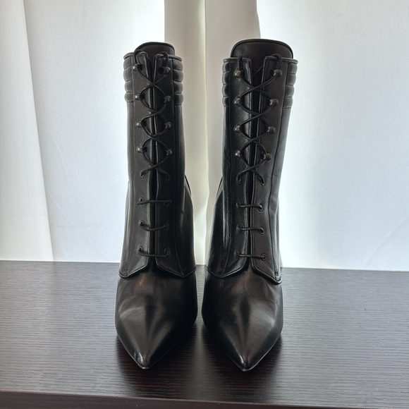 Christian Louboutin | Lace Up Stiletto Boots - Picture 2 of 12